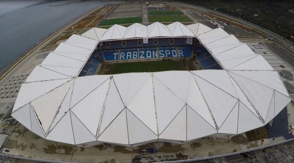 Trabzonspor’un yeni evi Akyazı Stadı tamamlanıyor
