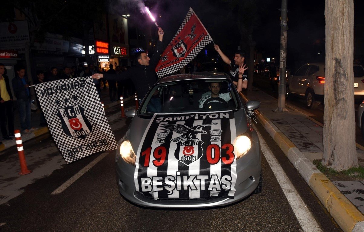 Türkiye’de Beşiktaş coşkusu