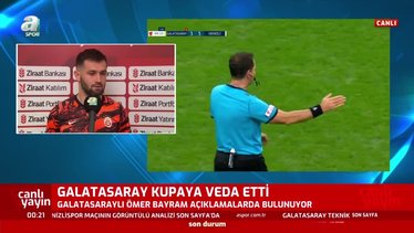 Ömer Bayram Galatasaray - Denizlispor maçı sonrası konuştu! "Utanmamız lazım"