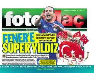 Fenerbahçe'den Pedro bombası