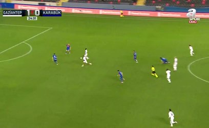 GOL | Gaziantep FK 2-0 Karabük İdmanyurdu