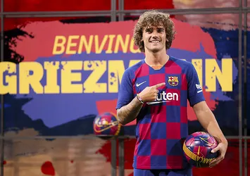 Barcelona, Griezmann'ı tanıttı