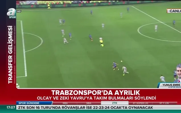 Trabzonspor'da flaş ayrılık
