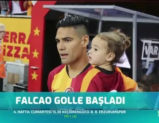 Falcao golle başladı