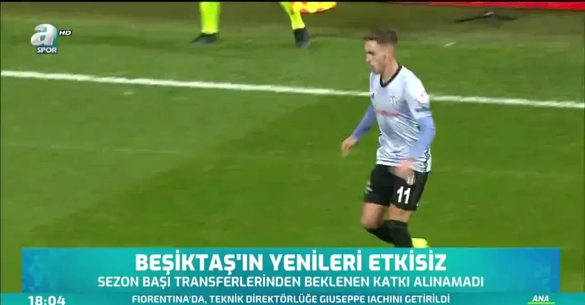 Beşiktaş'ın yenileri etkisiz