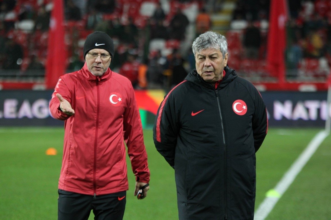 Türkiye İsveç maçından kareler