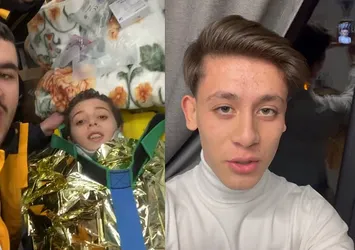 Arda Güler mucize depremzede Mesut'u cevapsız bırakmadı!