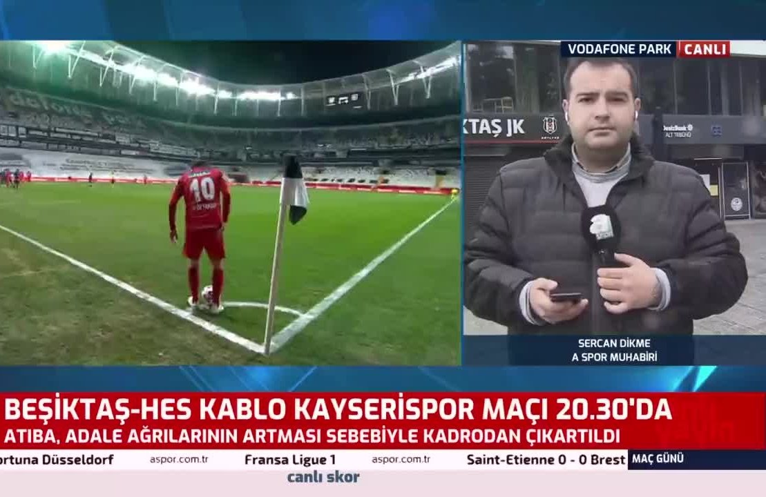 Son Dakika Spor Haberleri Besiktas Ta Sakatlik Soku Aspor