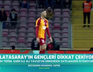 Galatasaray'ın gençleri dikkat çekiyor