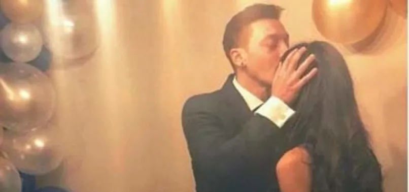 Mesut Özil'in mutlu günü!