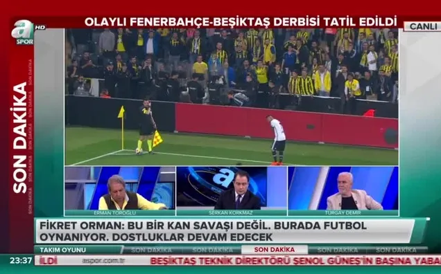 Holiganların kimliği tespit edildi!