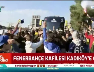Fenerbahçe kafilesi Kadıköy'e hareket etti