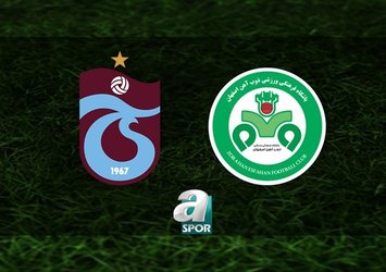 Trabzonspor-Zob Ahan | Hazırlık maçı CANLI İZLE