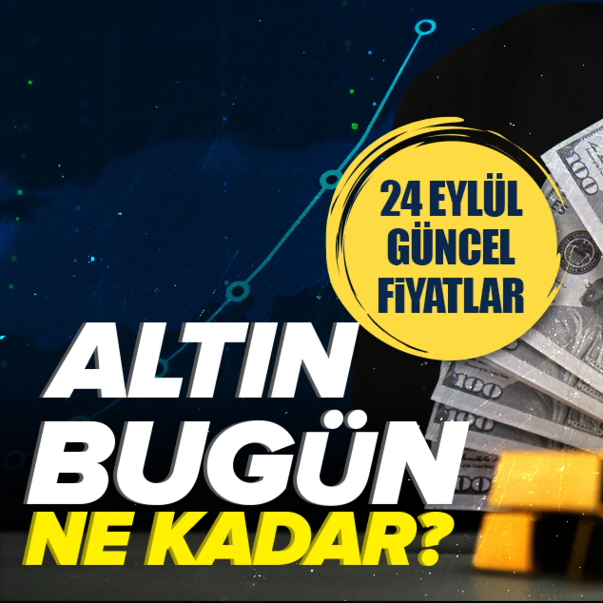24 Eylül altın fiyatları: Gram altın ne kadar oldu?