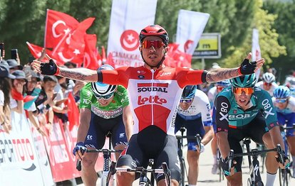 Cumhurbaşkanlığı Türkiye Bisiklet Turu’nda 6. etabın galibi Caleb Ewan!