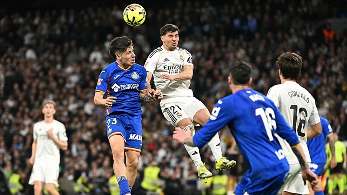 Real Madrid evinde Getafe'ye mağlup oldu!