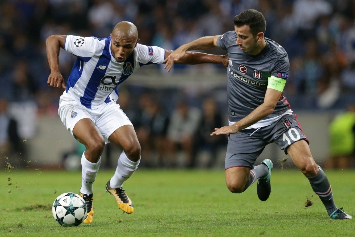 Porto-Beşiktaş karşılaşmasından kareler