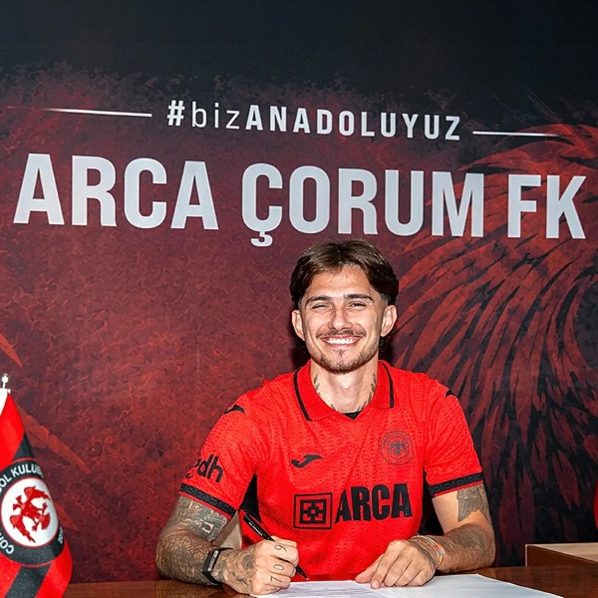 Arca Çorum FK, İstanbul Başakşehir FK'den Berat Ayberk Özdemir'i renklerine bağladı