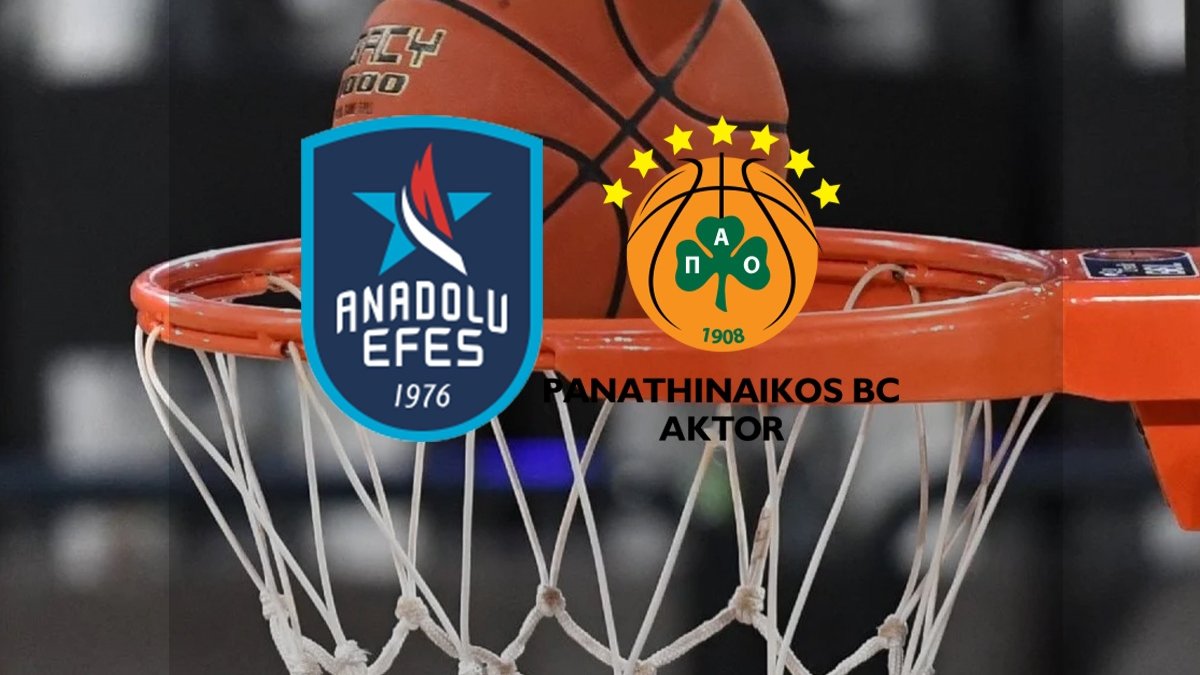 Anadolu Efes-Panathinaikos maçı ne zaman, saat kaçta ve hangi kanalda? | THY EuroLeague Anadolu Efes-Panathinaikos maçı ne zaman, saat kaçta ve hangi kanalda? | THY EuroLeague