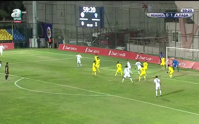 Menemen Belediyespor 0-2 Kasımpaşa