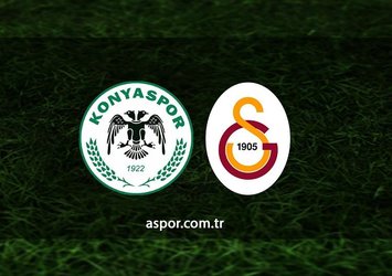 Konyaspor - Galatasaray | CANLI