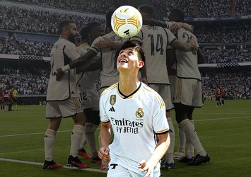 Real Madrid'den flaş paylaşım Arda Güler...