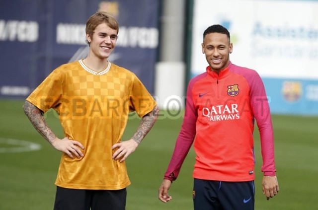 Justin Bieber Barcelona’da!