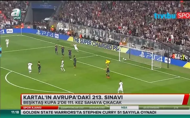 Kartal'ın Avrupa'daki 213. sınavı