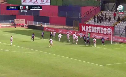 GOL | Düzcespor 1-3 A.G. Pendikspor