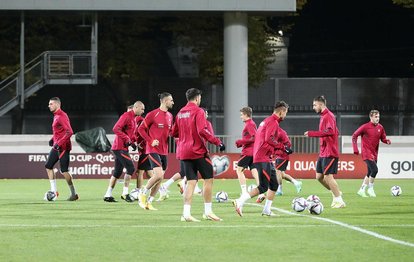 A Milli Futbol Takımı Letonya maçına hazır