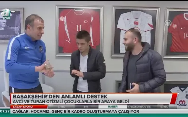 Başakşehir'den anlamlı destek