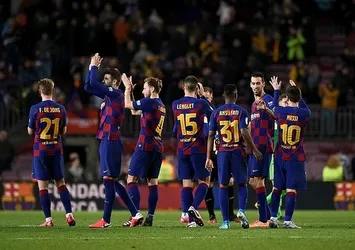 Barcelona Kral Kupası'nda son 8'de