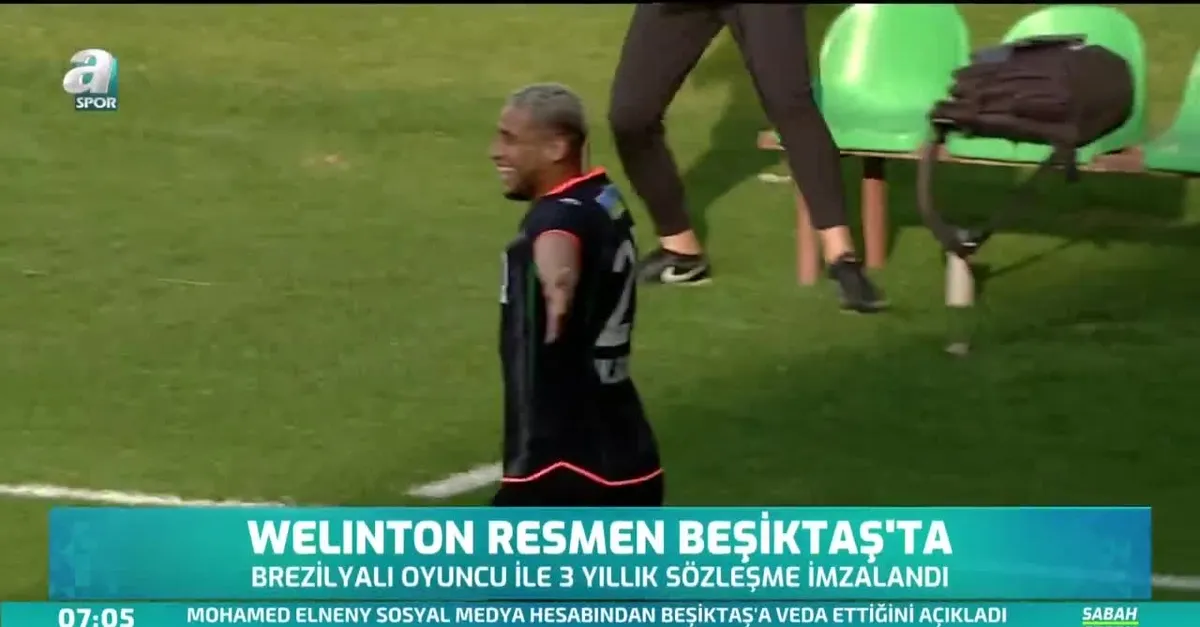 Welinton resmen Beşiktaş'ta