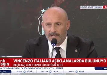 Beşiktaş'ta Italiano dönemi resmen başladı! İşte ilk sözleri