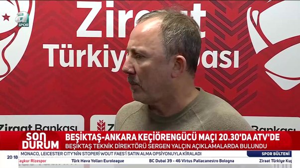 Sergen Yalçın: Devam etmek istiyoruz!