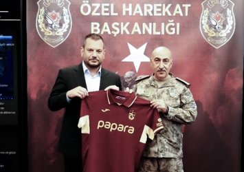 Trabzonspor yönetiminden anlamlı ziyaret