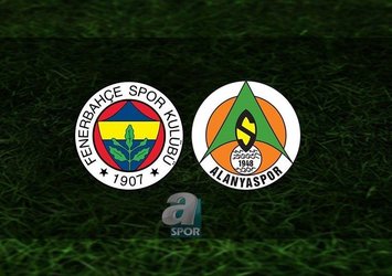 Fenerbahçe - Alanyaspor | İlk 11'ler belli oldu!