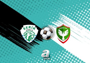 Serik Spor-Amed SK maçı bilgileri!