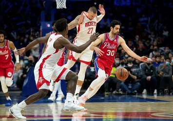 Furkan Korkmaz ilki gerçekleştirdi 76ers farklı kazandı!