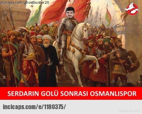 Galatasaray - Osmanlıspor caps’leri