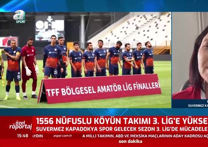 Suvermez Kapadokya gelecek sezon 3. Lig'de!