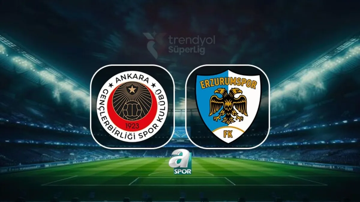 Gençlerbirliği-Erzurumspor FK CANLI MAÇ | Trendyol Süper Lig 3. hafta