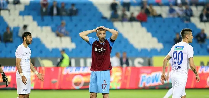 Trabzonspor'da Avrupa tehlikesi