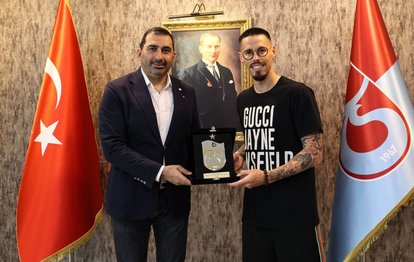 Trabzonspor’dan Marek Hamsik’e teşekkür plaketi
