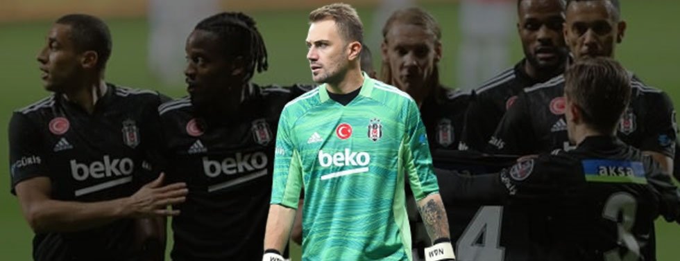 aSpor: Takım arkadaşları Kasımpaşa - Beşiktaş maçında Mert Günok'u unutmadı! Gol sonrası