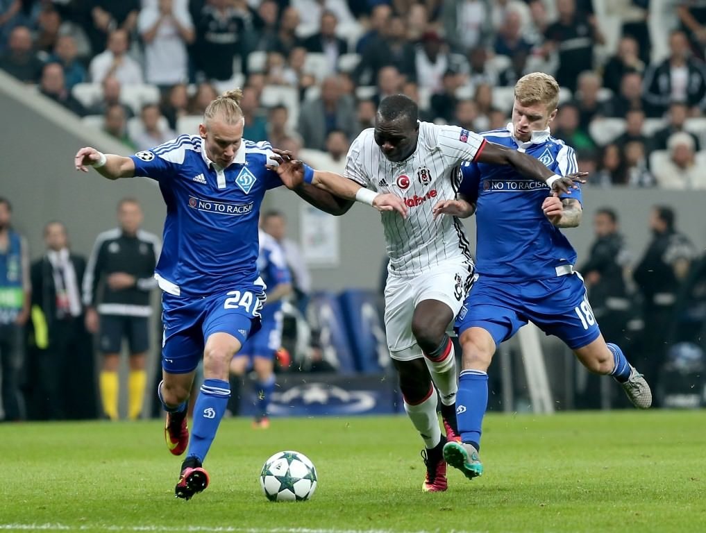 Beşiktaş- Dinamo Kiev maçından kareler