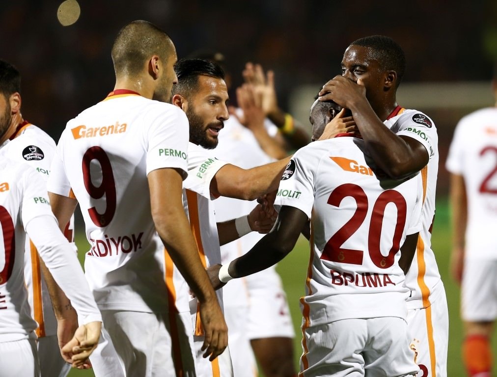Gençlerbirliği-Galatasaray karşılaşmasından kareler