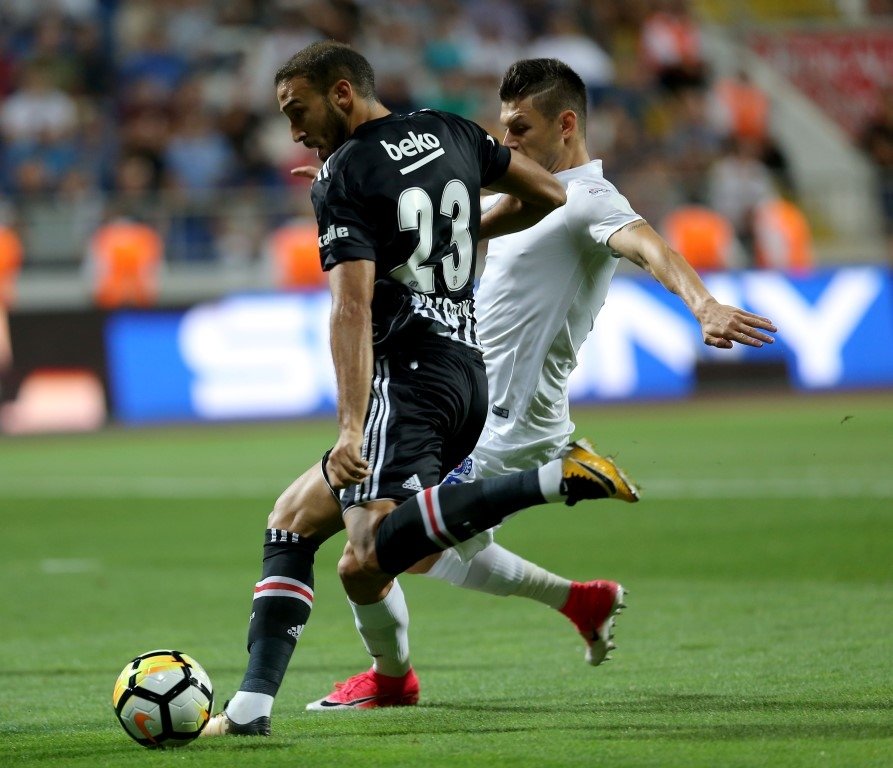 Kasımpaşa - Beşiktaş maçından kareler