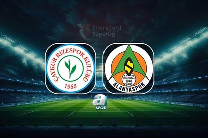 Rizespor - Alanyaspor | CANLI