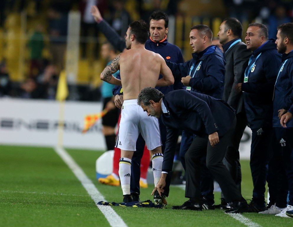 Taraftarın Aykut Kocaman öfkesi